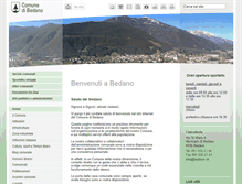 Tablet Screenshot of bedano.ch